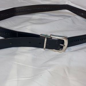 Genuine leather belt vintage